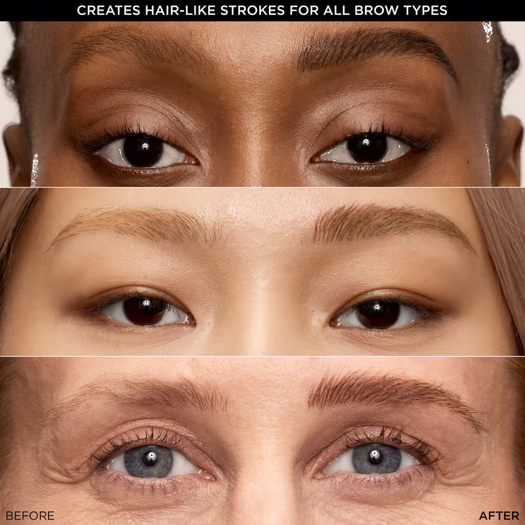 Fine Double-Brush Tip Brow Filling Pen