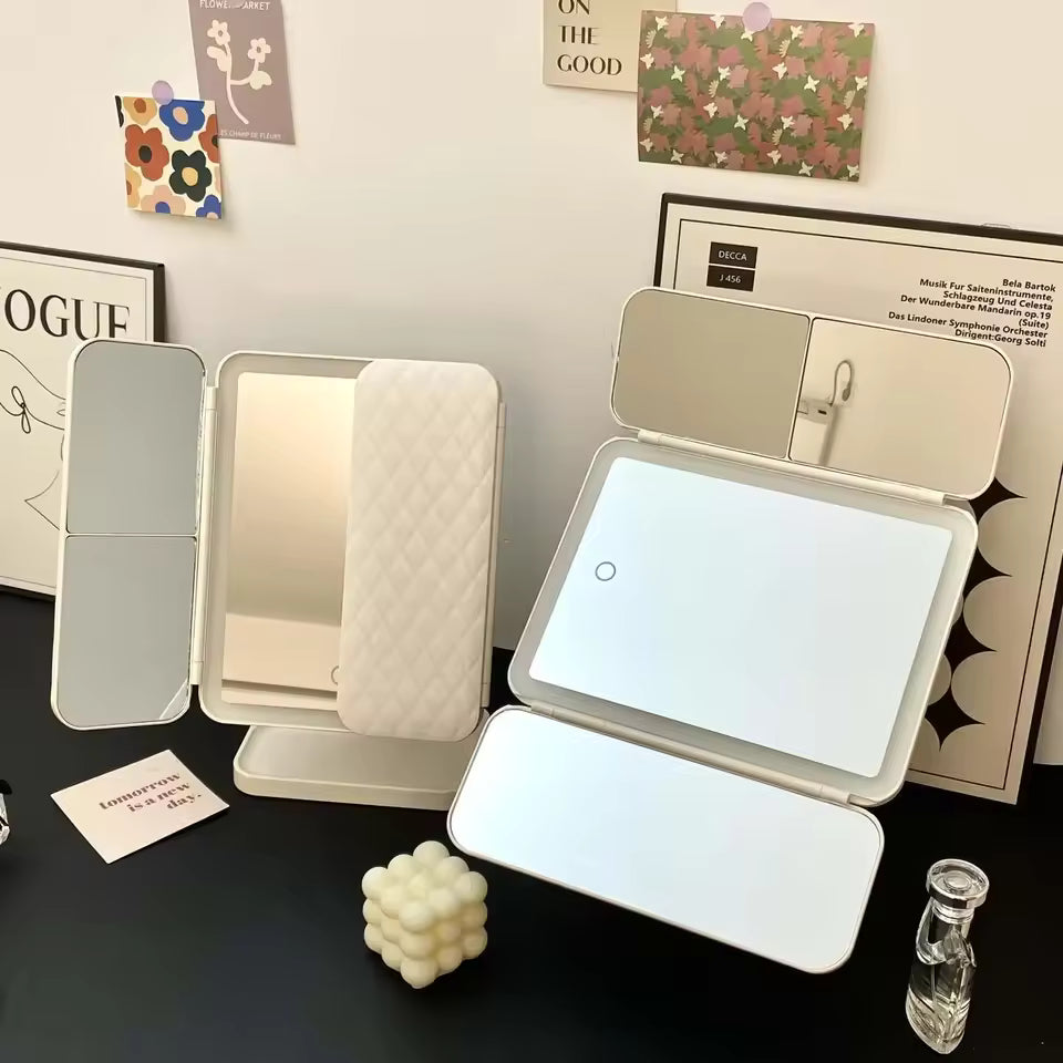 Vanity Trifold Makeup Mirror