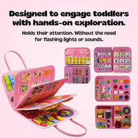 Felt Learning Board Baby Early Education Puzzle Busy Board - Zenvra Haven