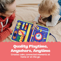 Felt Learning Board Baby Early Education Puzzle Busy Board - Zenvra Haven