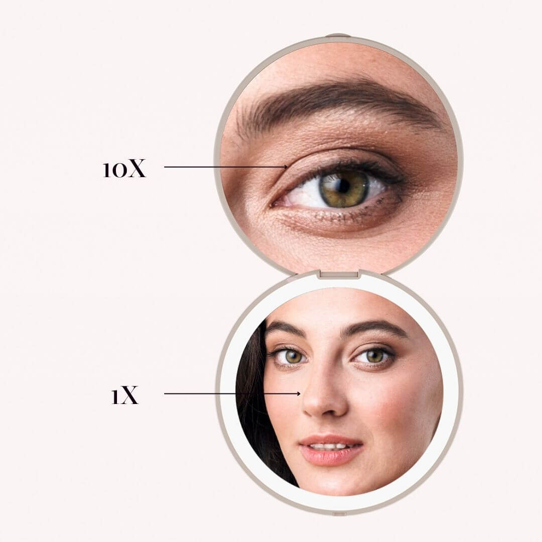 Mini Zenvra LED Makeup Mirror - Zenvra Haven