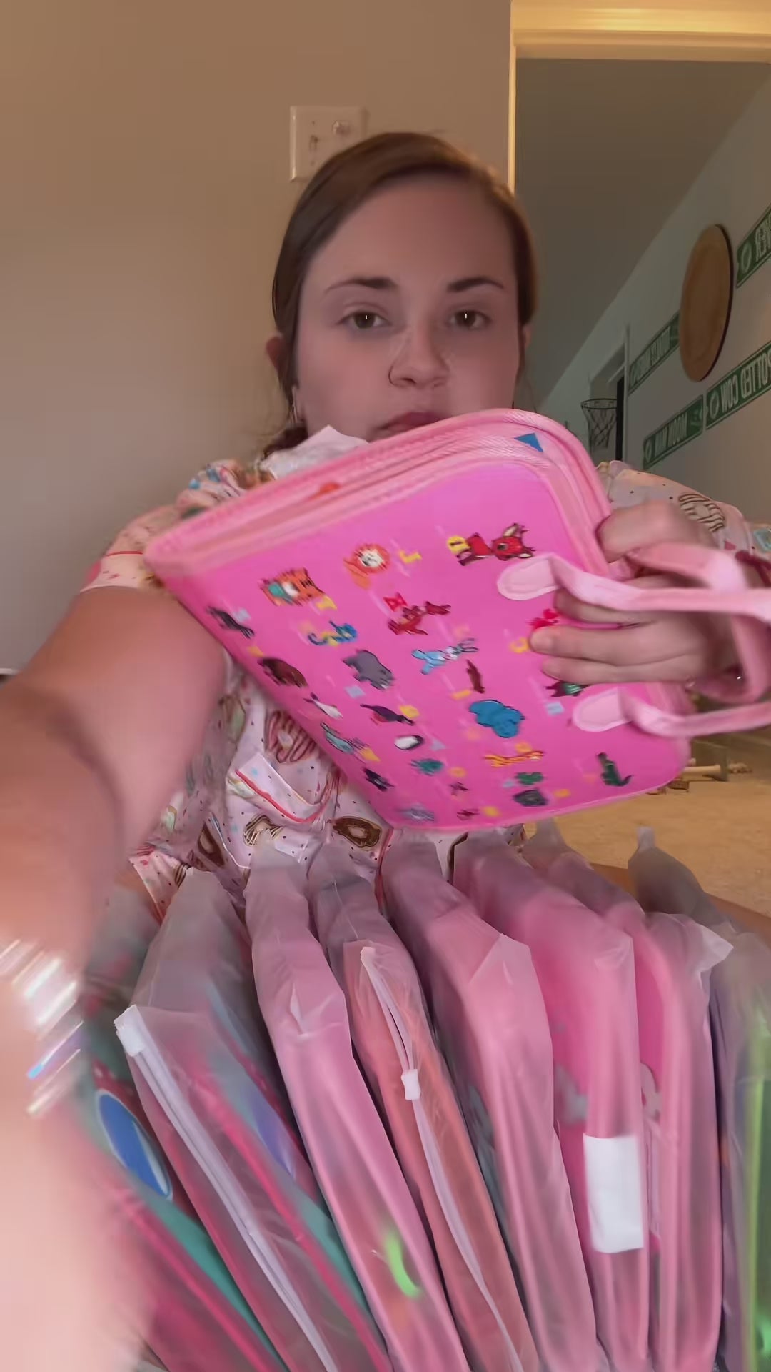 Felt Learning Board Baby Early Education Puzzle Busy Board video