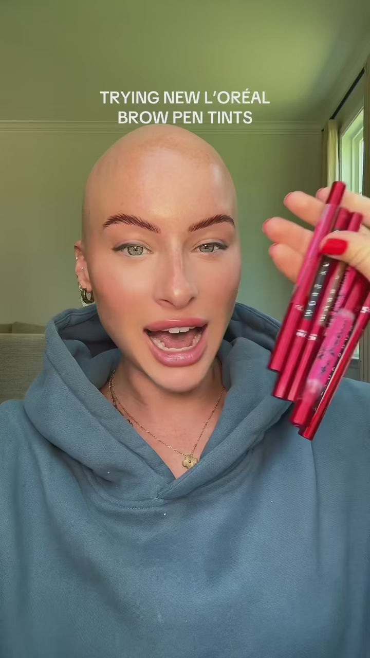 Fine Double-Brush Tip Brow Filling Pen video