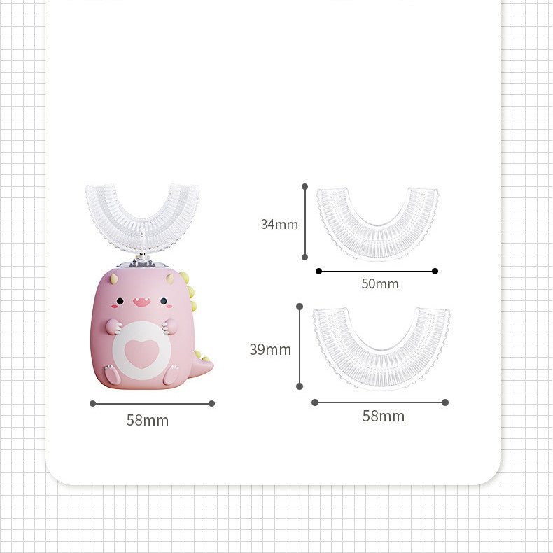 SmartBrush™ U - Shape Kids Toothbrush Builds independent brushing habits—no help needed - Zenvra Haven