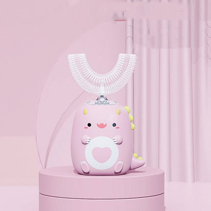 SmartBrush™ U - Shape Kids Toothbrush Builds independent brushing habits—no help needed - Zenvra Haven