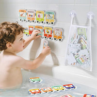 SmartSkills™ Bath Water Puzzle Toy – Encourages Independent Play, Focus & Early Problem - Solving - Zenvra Haven