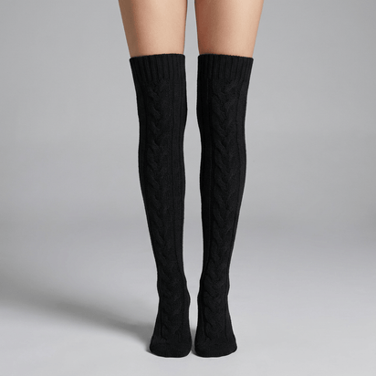 Zenvra Lengthened Long Tube Knitted Socks - Zenvra Haven