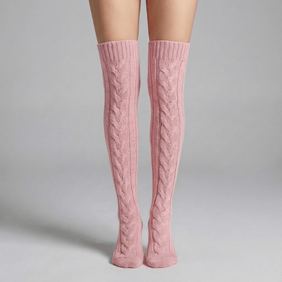 Zenvra Lengthened Long Tube Knitted Socks - Zenvra Haven