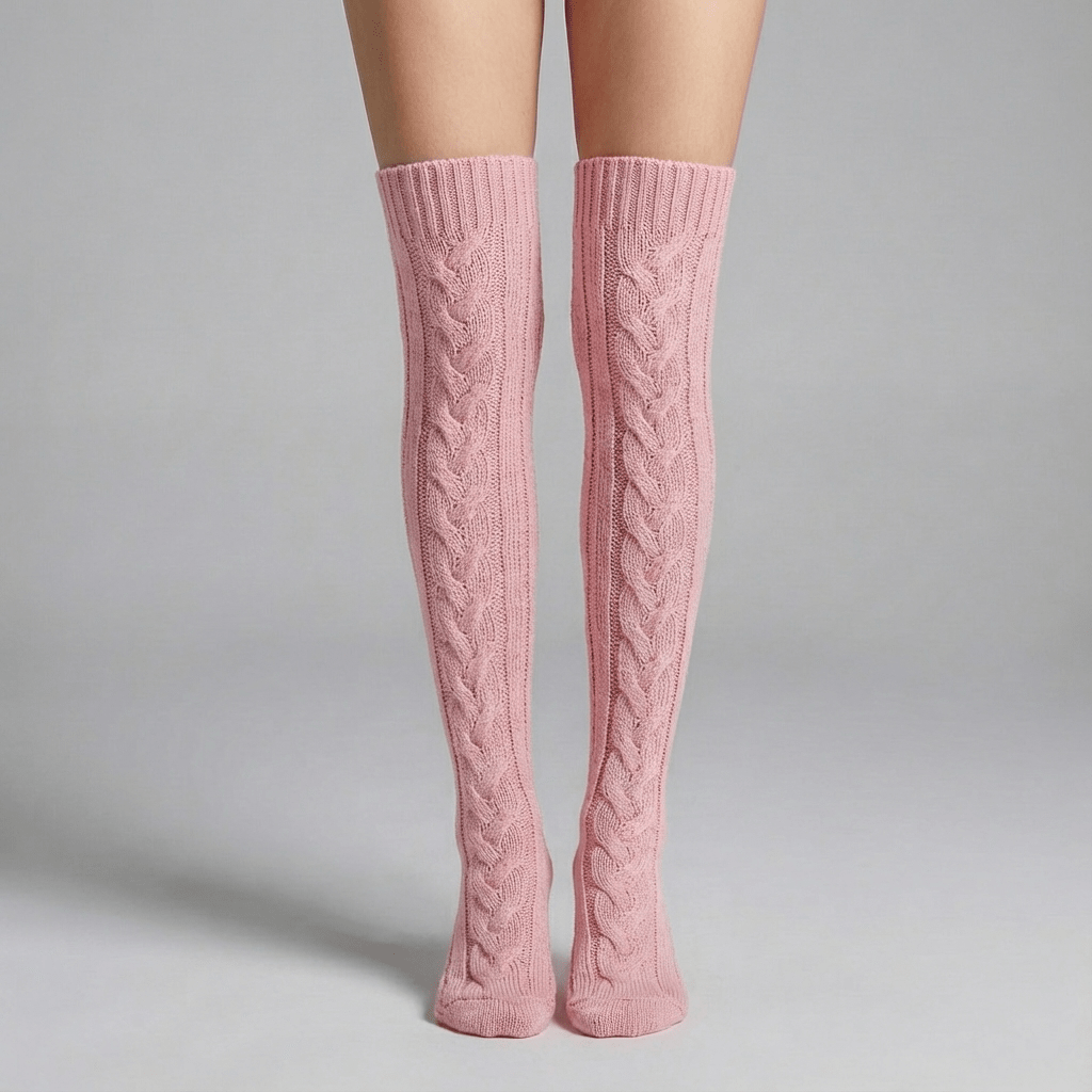 Zenvra Lengthened Long Tube Knitted Socks - Zenvra Haven