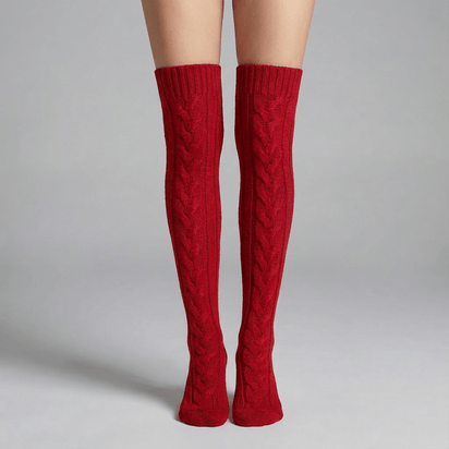 Zenvra Lengthened Long Tube Knitted Socks - Zenvra Haven